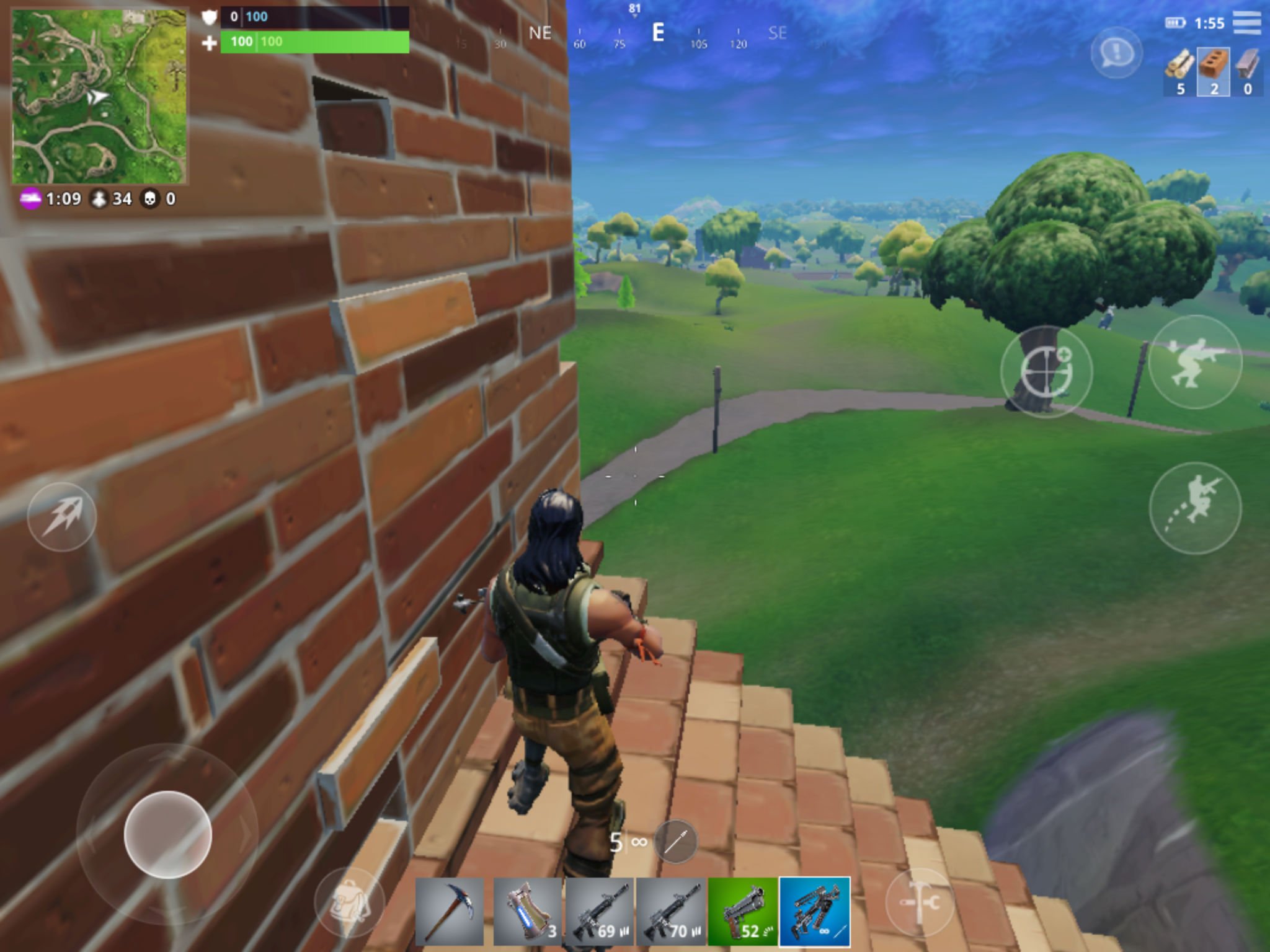 Fortnite on mobile: A guide to building for beginners