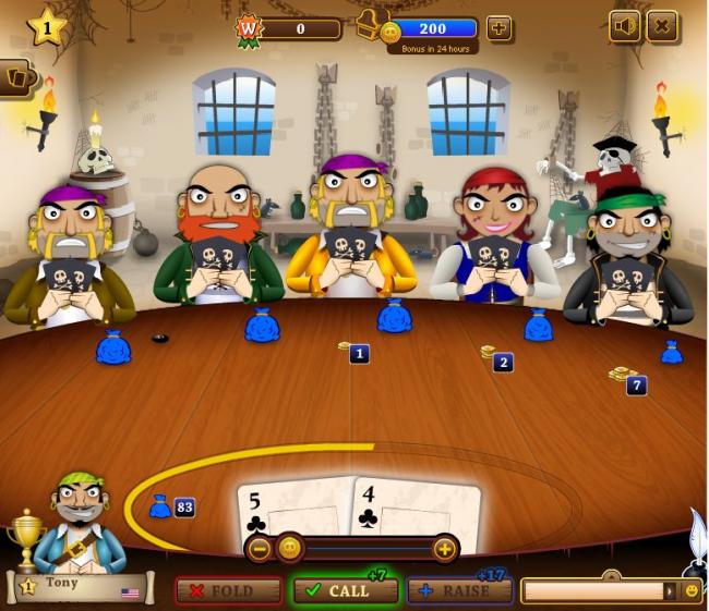 Pirates Poker