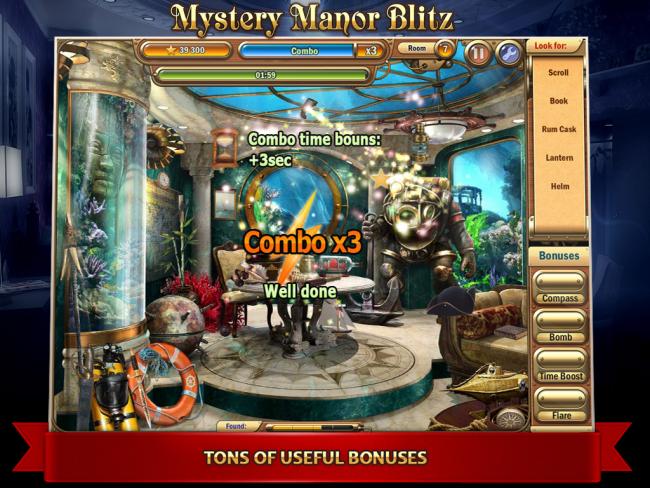 Mystery Manor Blitz Preview
