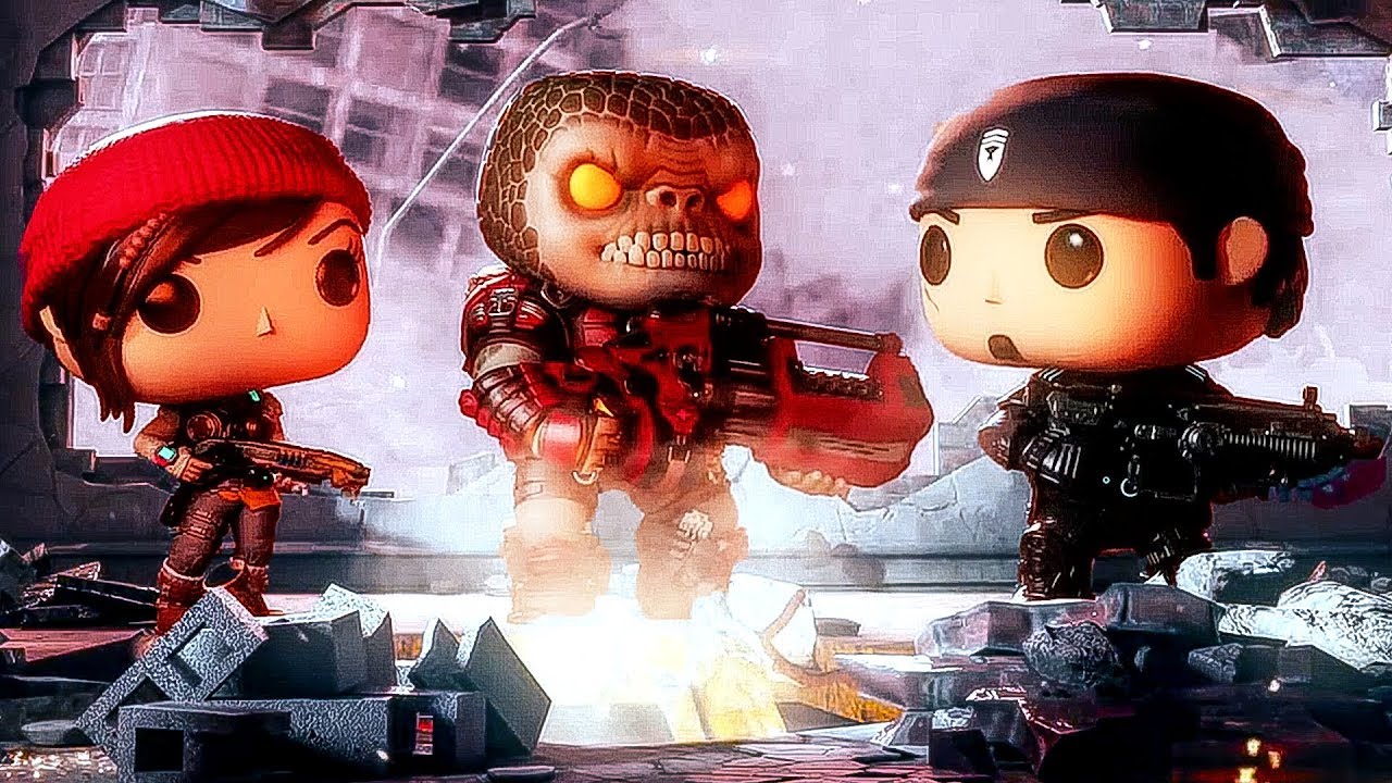 E3 2018: Gears of Wars gets a bizarre, Funko Pop-themed mobile spinoff