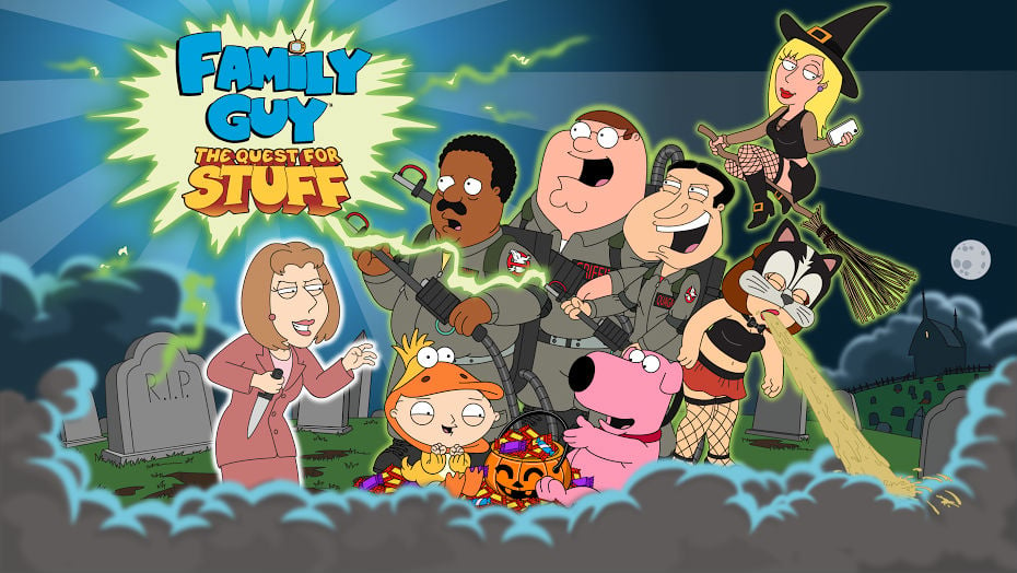 Family Guy: The Quest for Stuff Now Has 100% More Ghostbusters