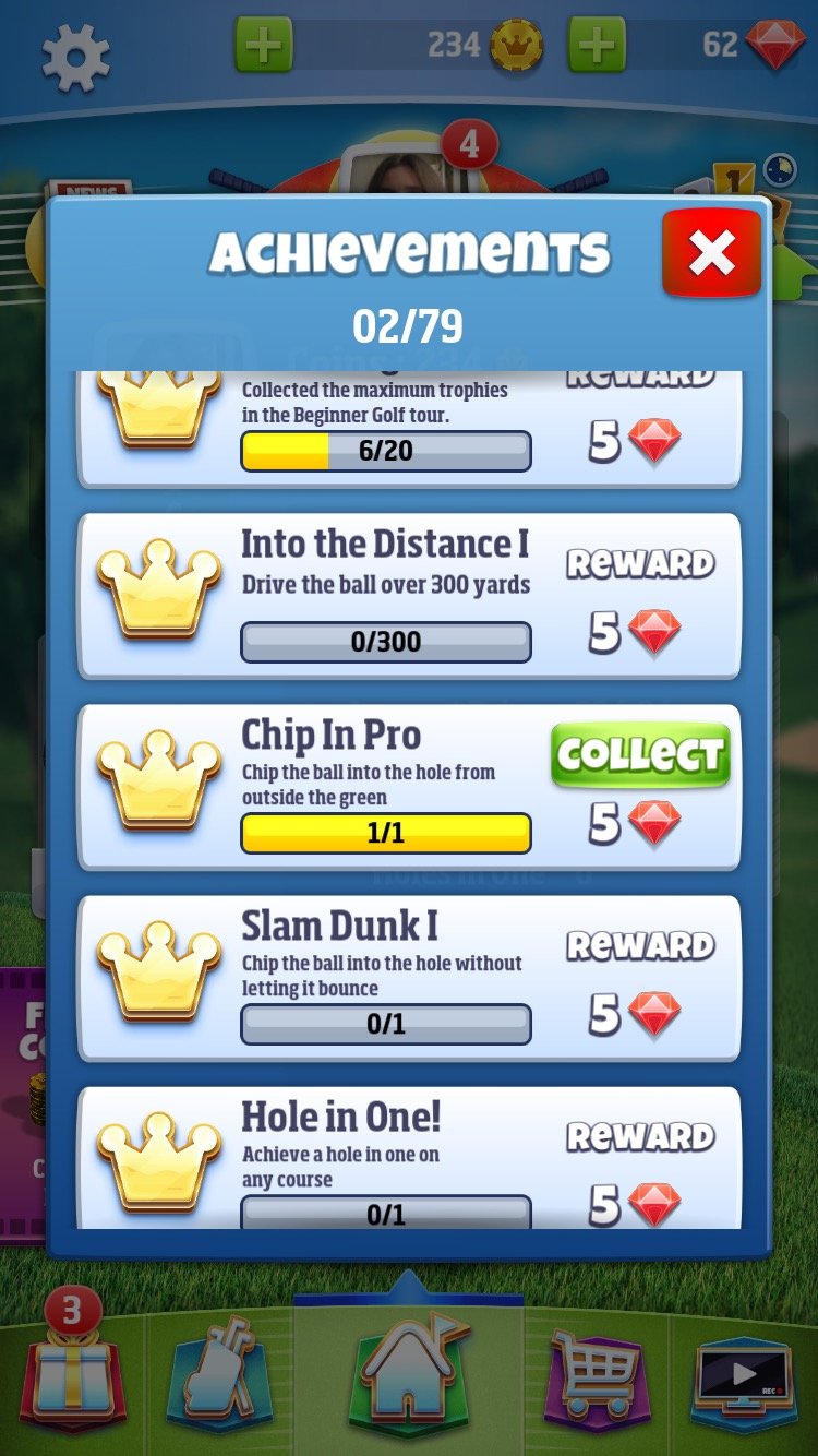 to Coins in Golf Clash - Gamezebo
