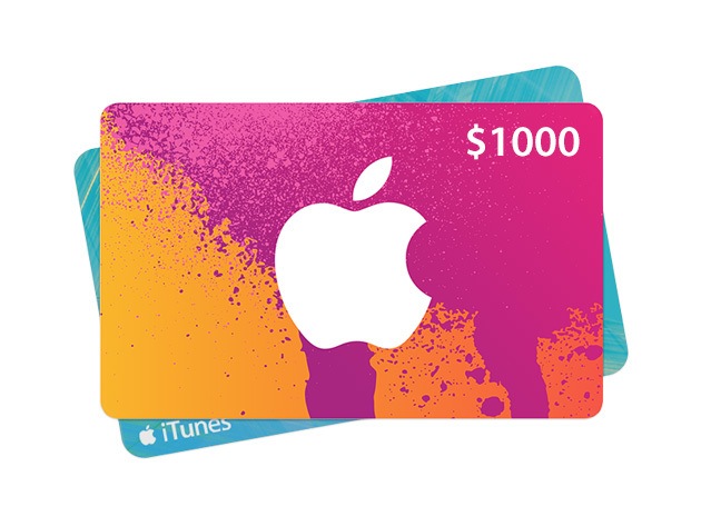 The $1000 iTunes Gift Card Giveaway