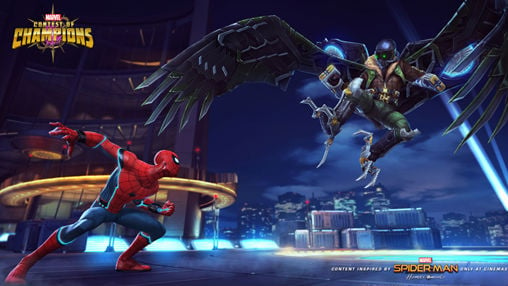Marvel Contest of Champions Welcomes Spider-Man: Homecoming to the Battlerealm
