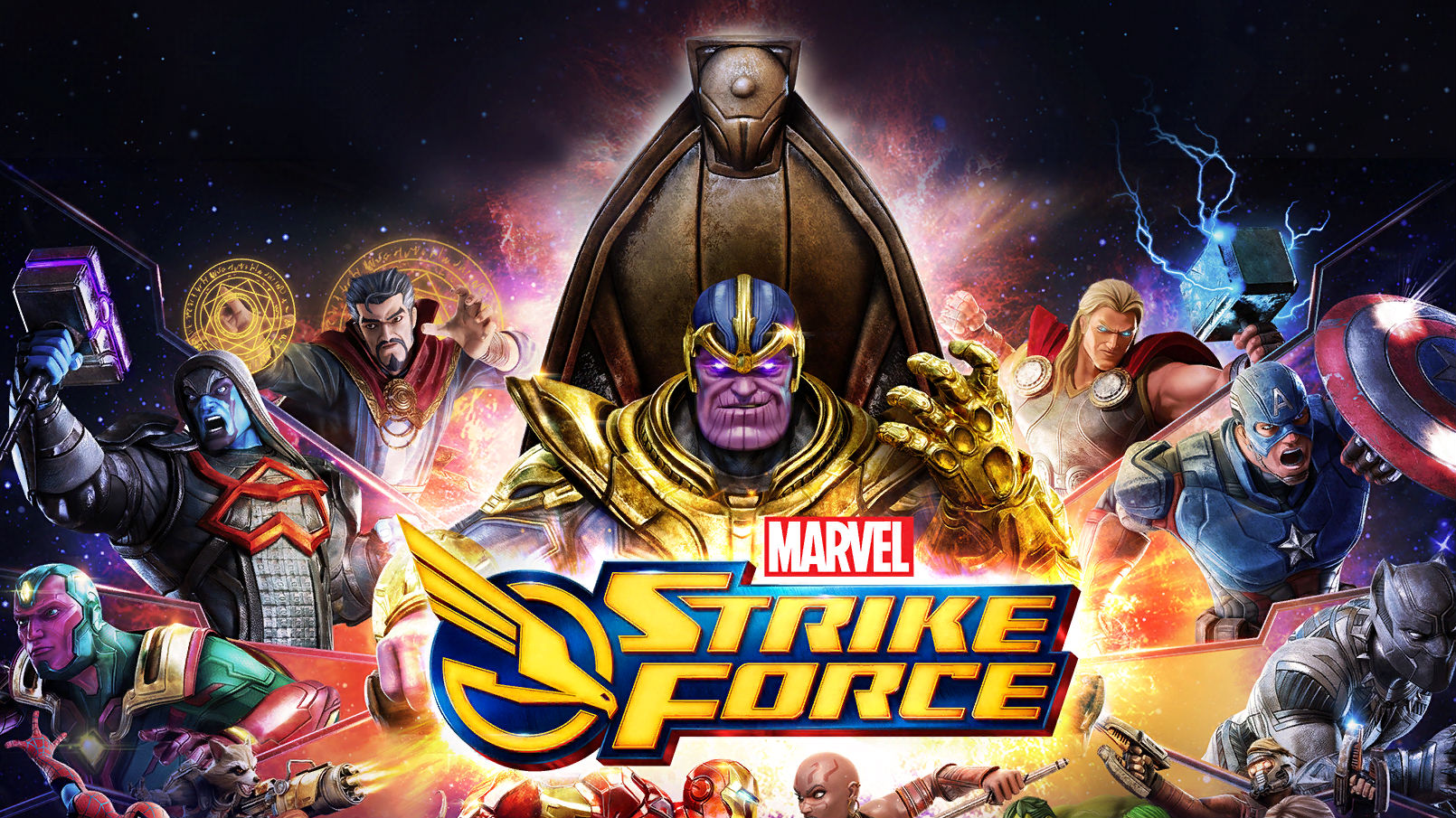 Infinity War is coming: Unlock Thanos now in Marvel Strike Force