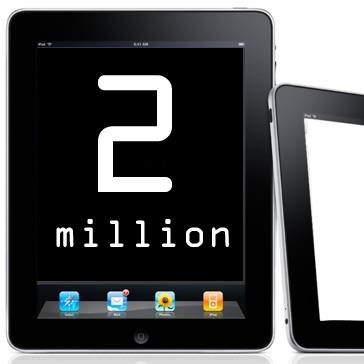Apple sells 2 million iPads in 60 days