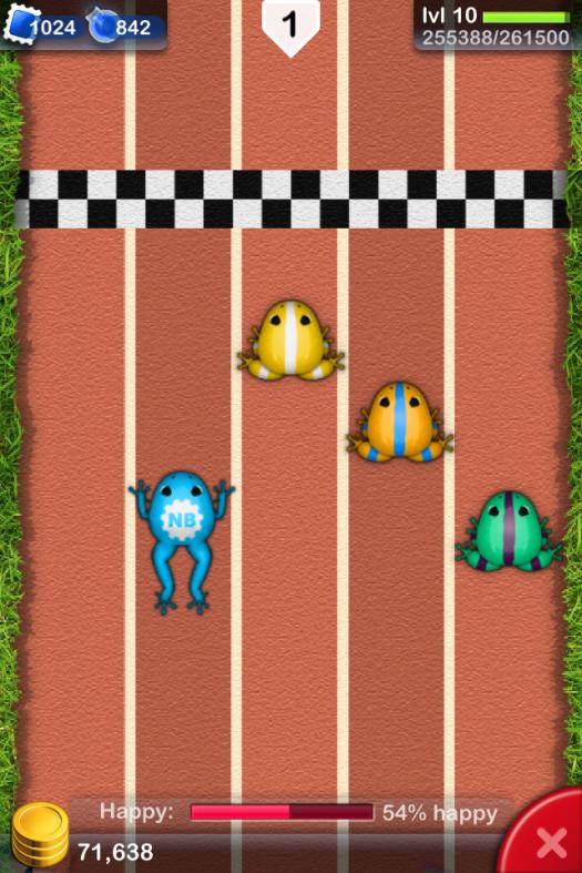 Hopping to the finish line: Pocket Frogs to add racing mini-game