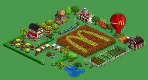 McDonalds gets down on the farm with FarmVille for one day only