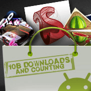 Android Market reaches 10 Billion downloads, offers 10 cent apps