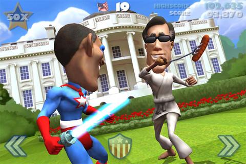 Obama vs. The God King: Chair Entertainment baffles by releasing political ‘Infinity Blade’-style title ‘VOTE!!!’
