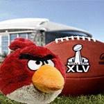 Angry Birds take aim at the Super Bowl advertising