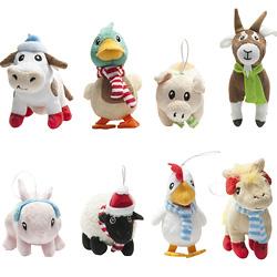 FarmVille plush ornaments now on clearance for $2.99