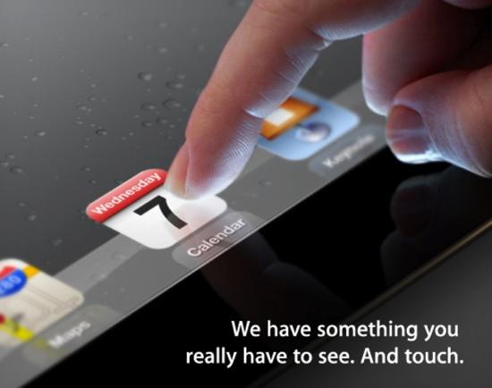 iPad 3 announcement coming March 7th