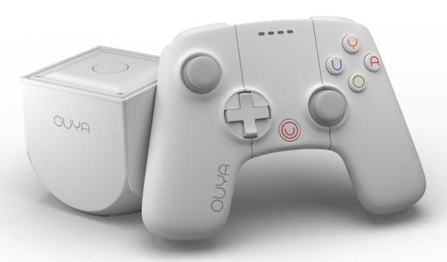 Get a Limited Edition white Ouya console just in time for the holidays