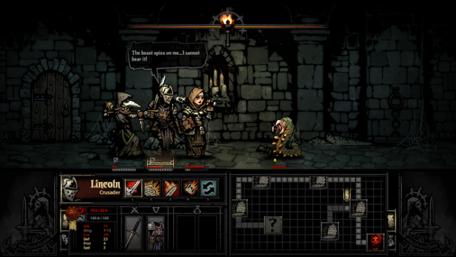 Darkest Dungeon focuses on mental health over swords and sorcery