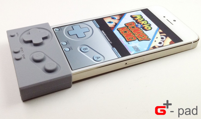 GBA4iOS gets tactile with G-PAD