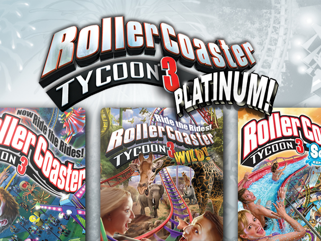 Get RollerCoaster Tycoon 3 Platinum for just $4.99 this weekend
