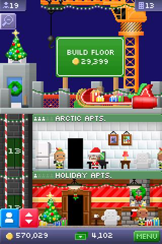 Tiny Tower gets into the holiday spirit with latest update