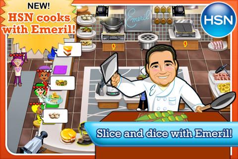 Cooking Dash joins forces with Emeril. BAM!
