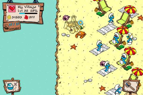 What color does a Smurf sunburn?  Find out in the latest Smurfs’ Village update