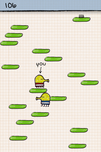 Doodle Jump update adds multiplayer