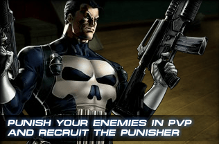 The Punisher comes to Marvel: Avengers Alliance