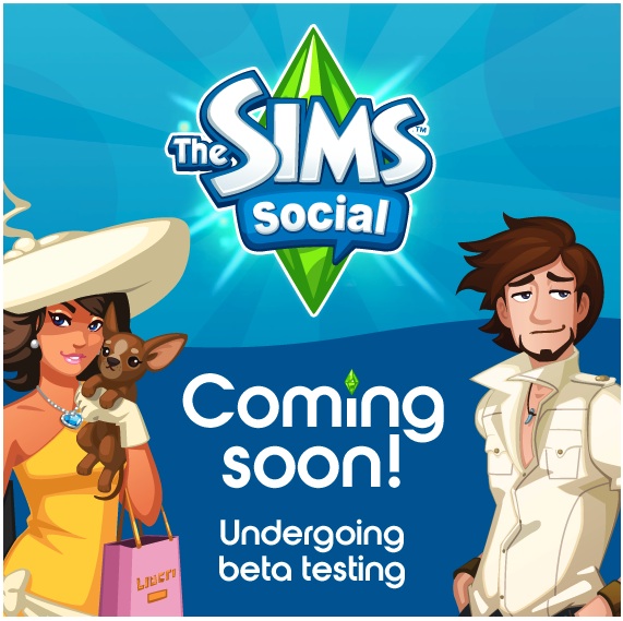 The Sims Social down already, listed as coming soon