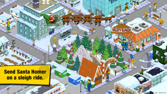 The Simpsons: Tapped Out receives major holiday update