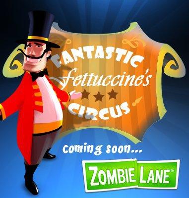 Zombie Lane teases new adventure areas, starting with circus
