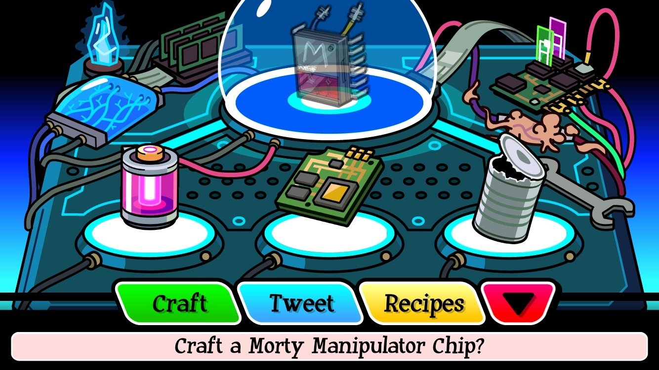 Pocket Mortys Crafting Recipes Guide