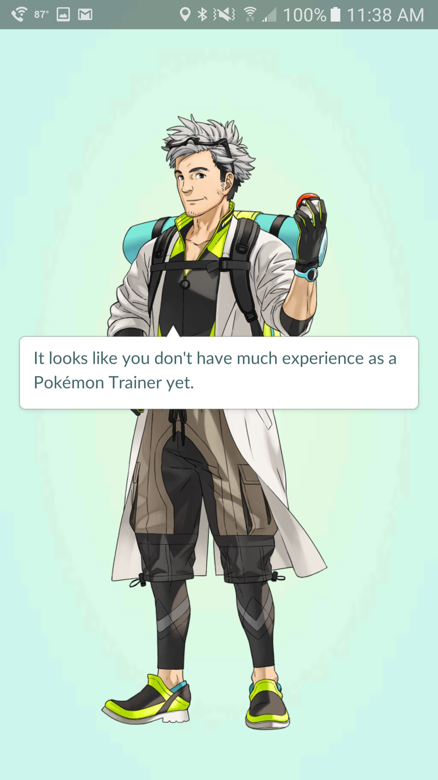 Pokemon GO trainer
