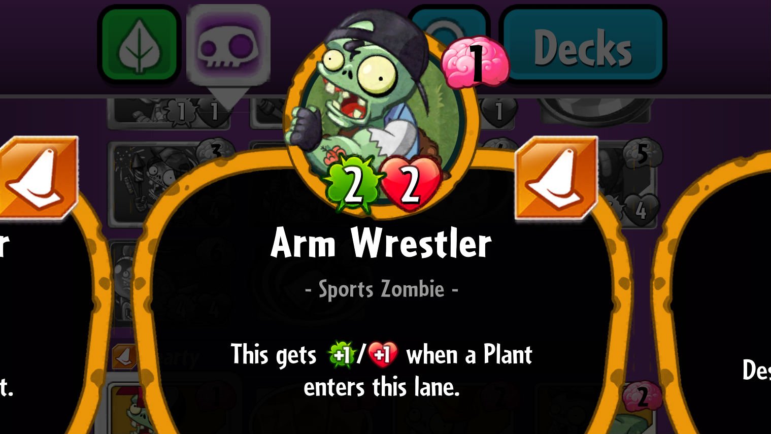 Plants vs. Zombies Heroes Arm Wrestler