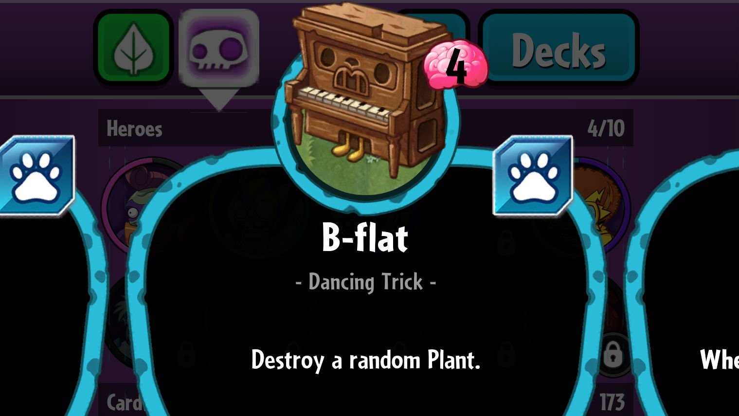 Plants vs. Zombies Heroes B-flat