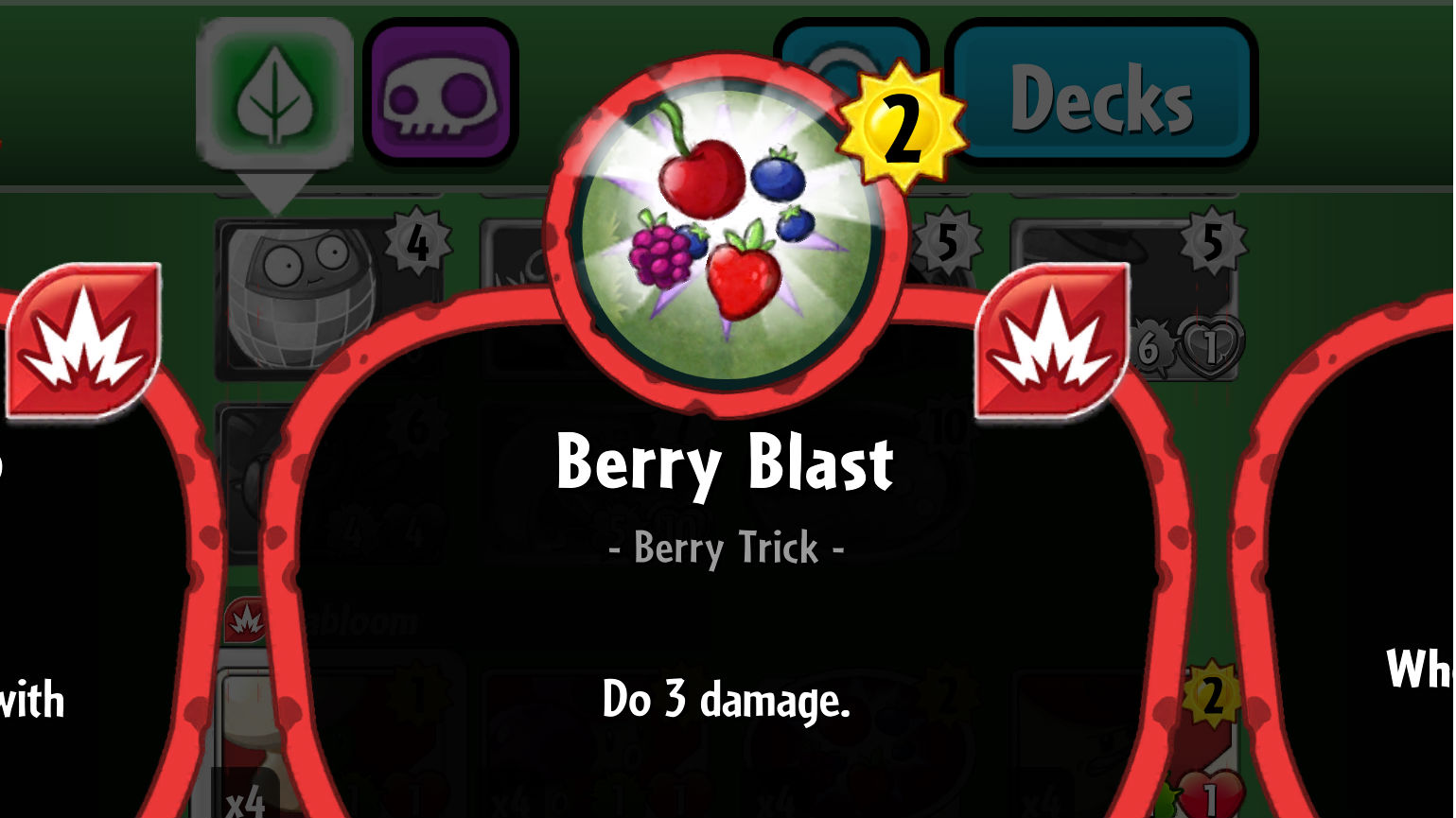 Plants vs. Zombies Heroes Berry Blast