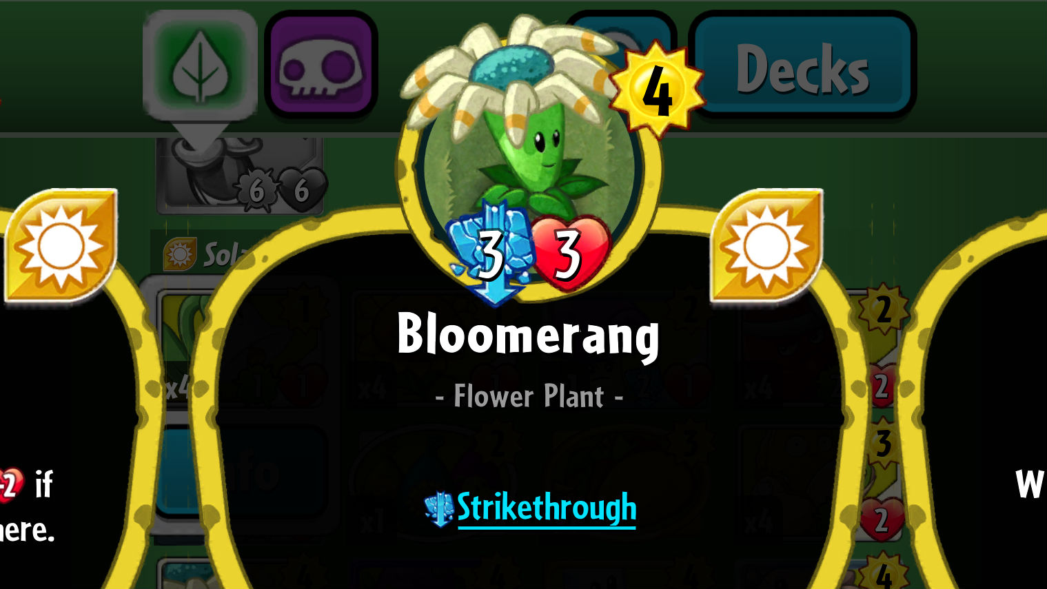 Plants vs. Zobmies Heroes Bloomerang