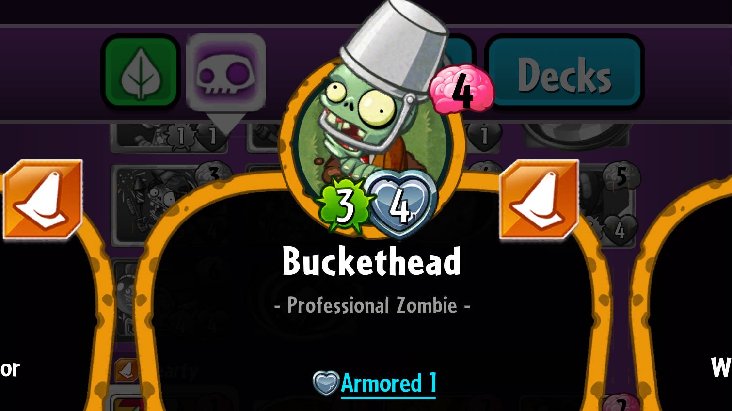 Plants vs. Zombies Heroes Buckethead