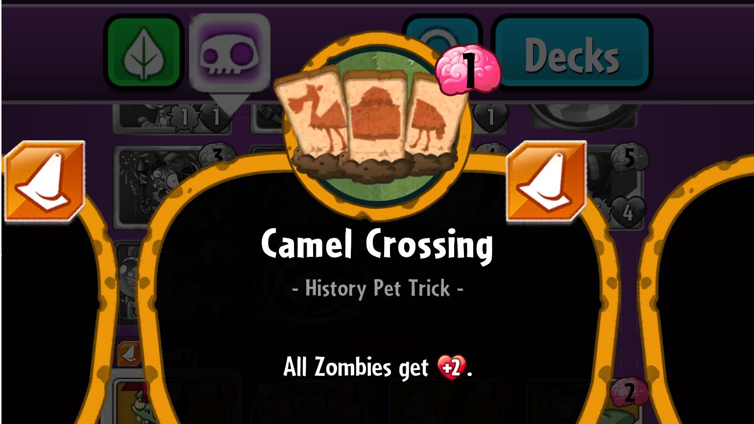 Plants vs. Zombies Heroes Camel Crossing