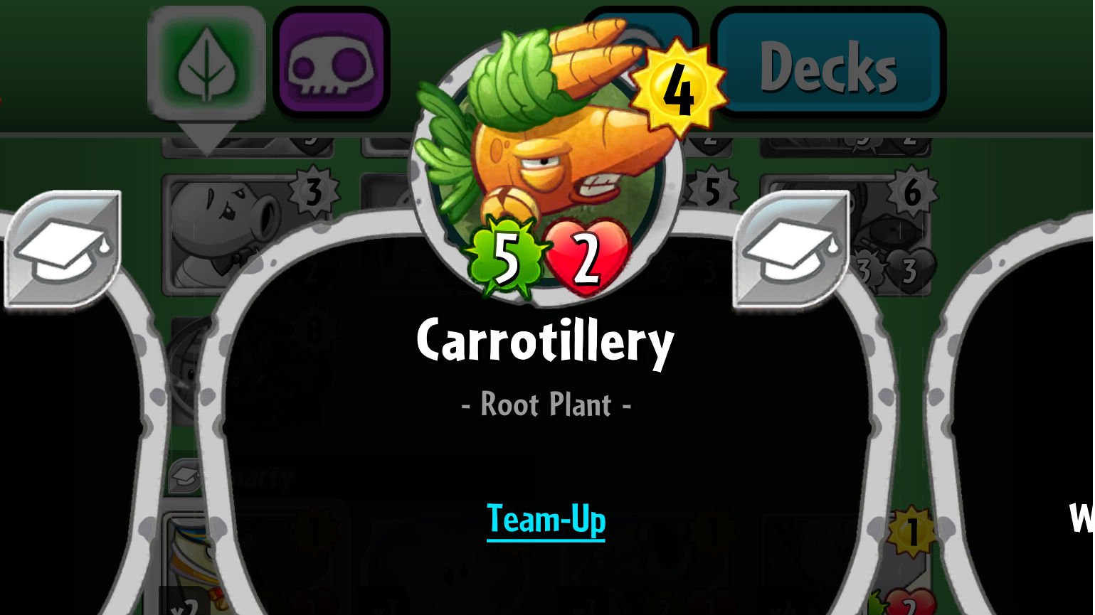 Plants vs. Zombies Heroes Carrotillery