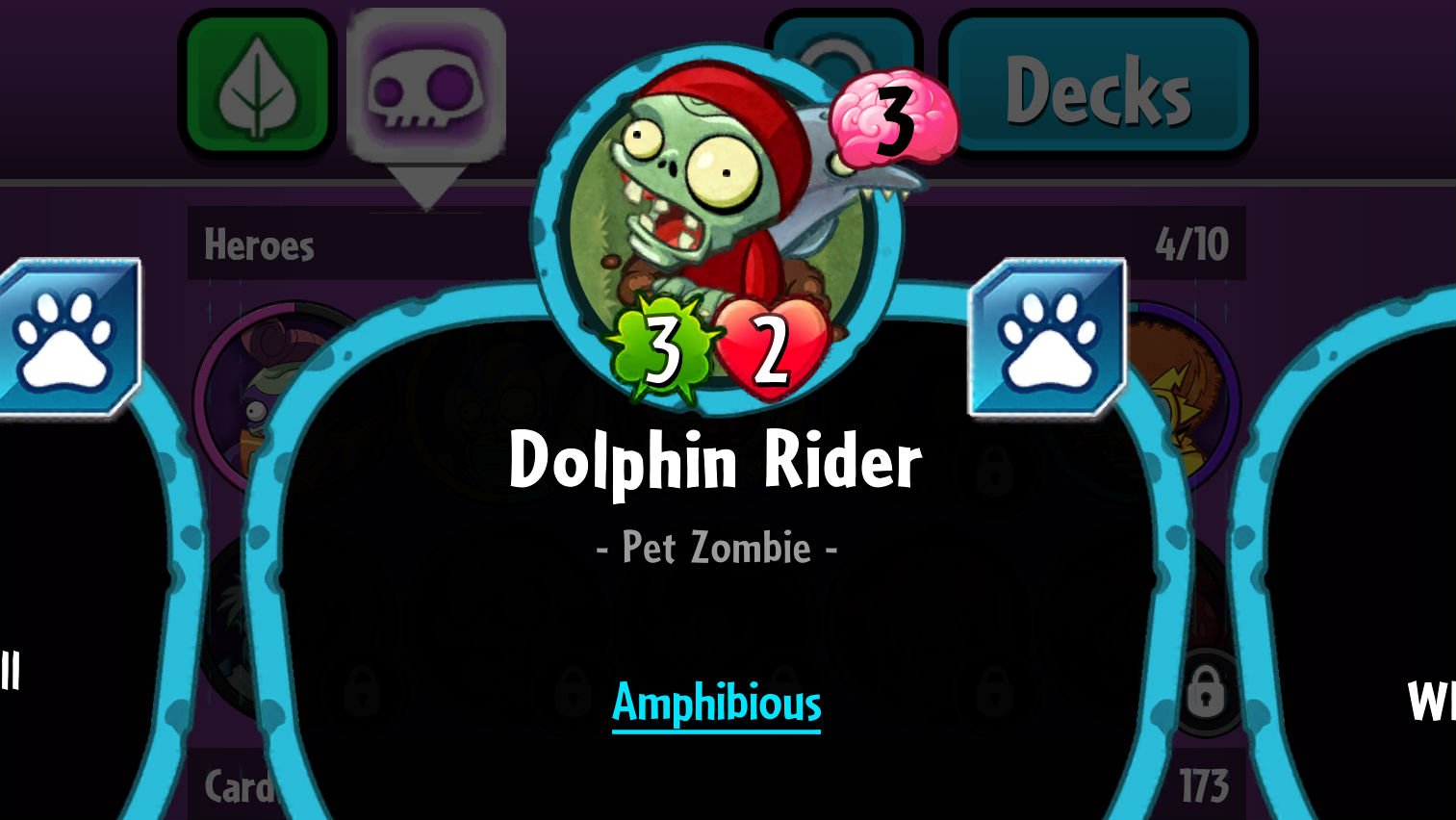 Plants vs. Zombies Heroes Dolphin Rider