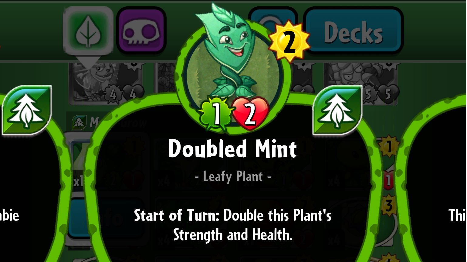 Plants vs. Zombies Doubled Mint