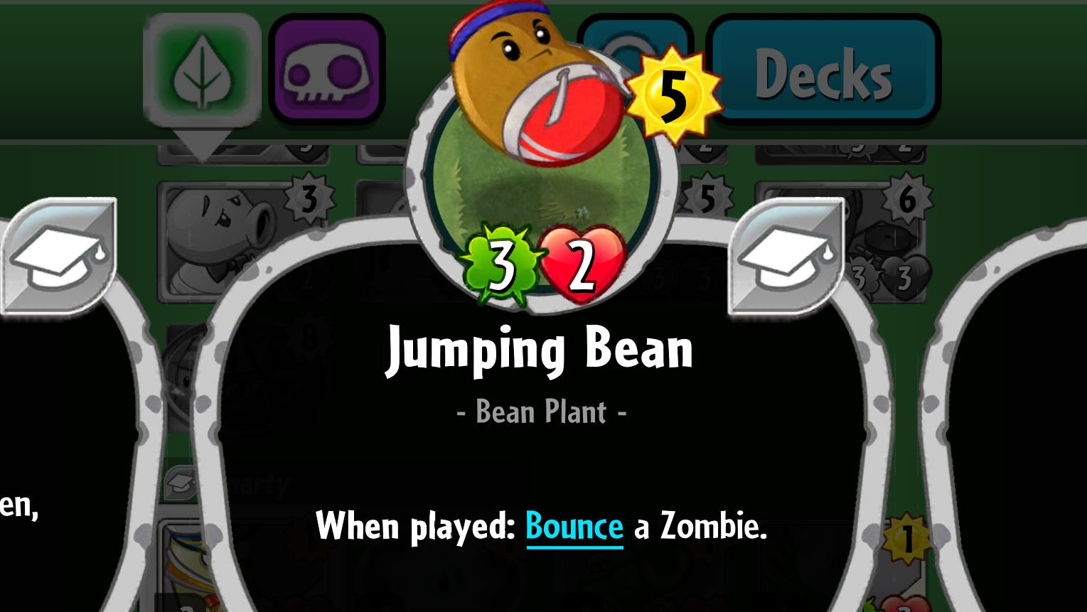 Plants vs. Zombies Heroes Jumping Bean