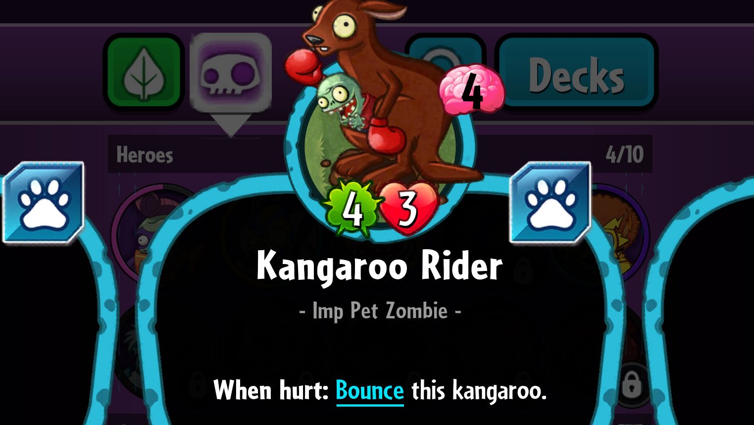 Plants vs. Zombies Heroes Kangaroo Rider