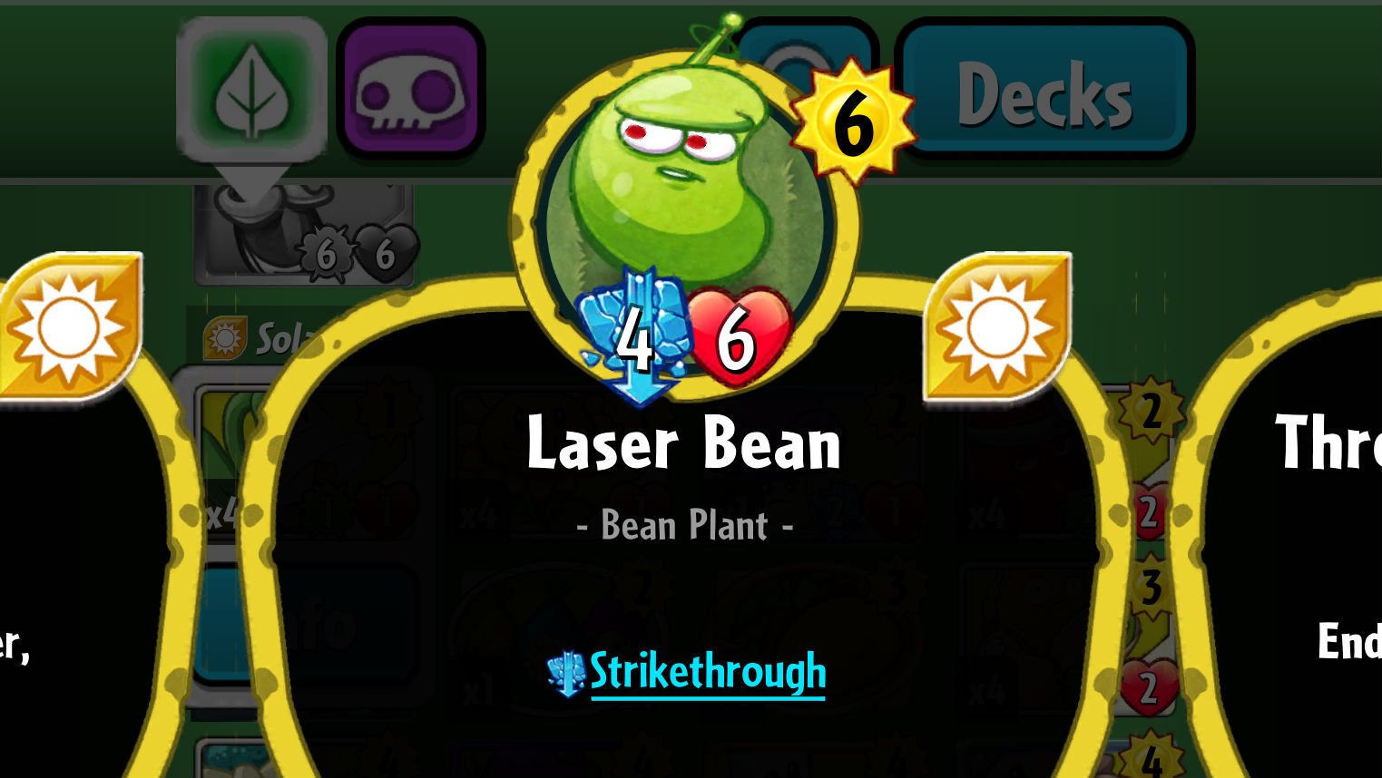 Plants vs. Zombies Laser Bean