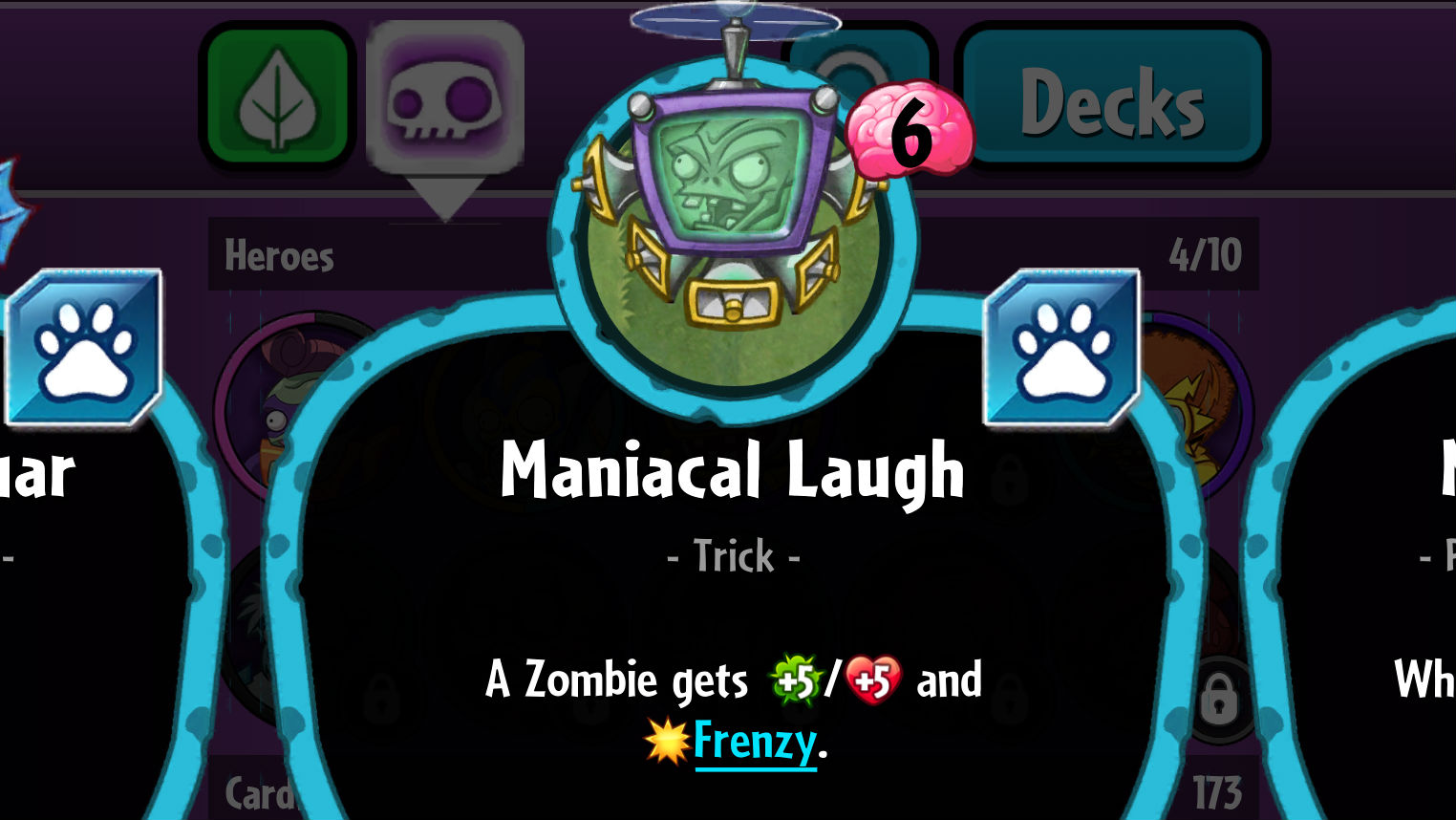 Plants vs. Zombies Heroes Maniacal Laugh