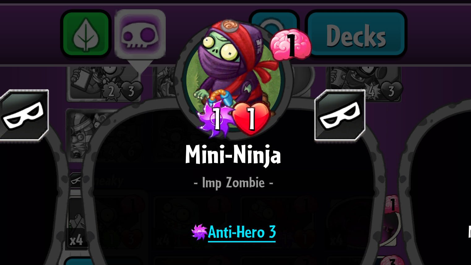 Plants vs. Zombies Heroes Multi-Ninja