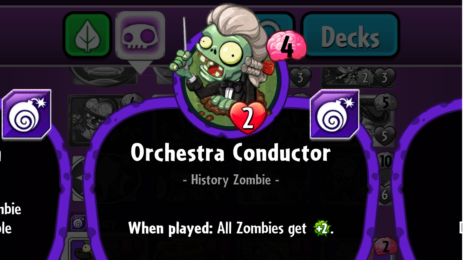 Plants vs. Zombies Heroes Orchestra Conductor