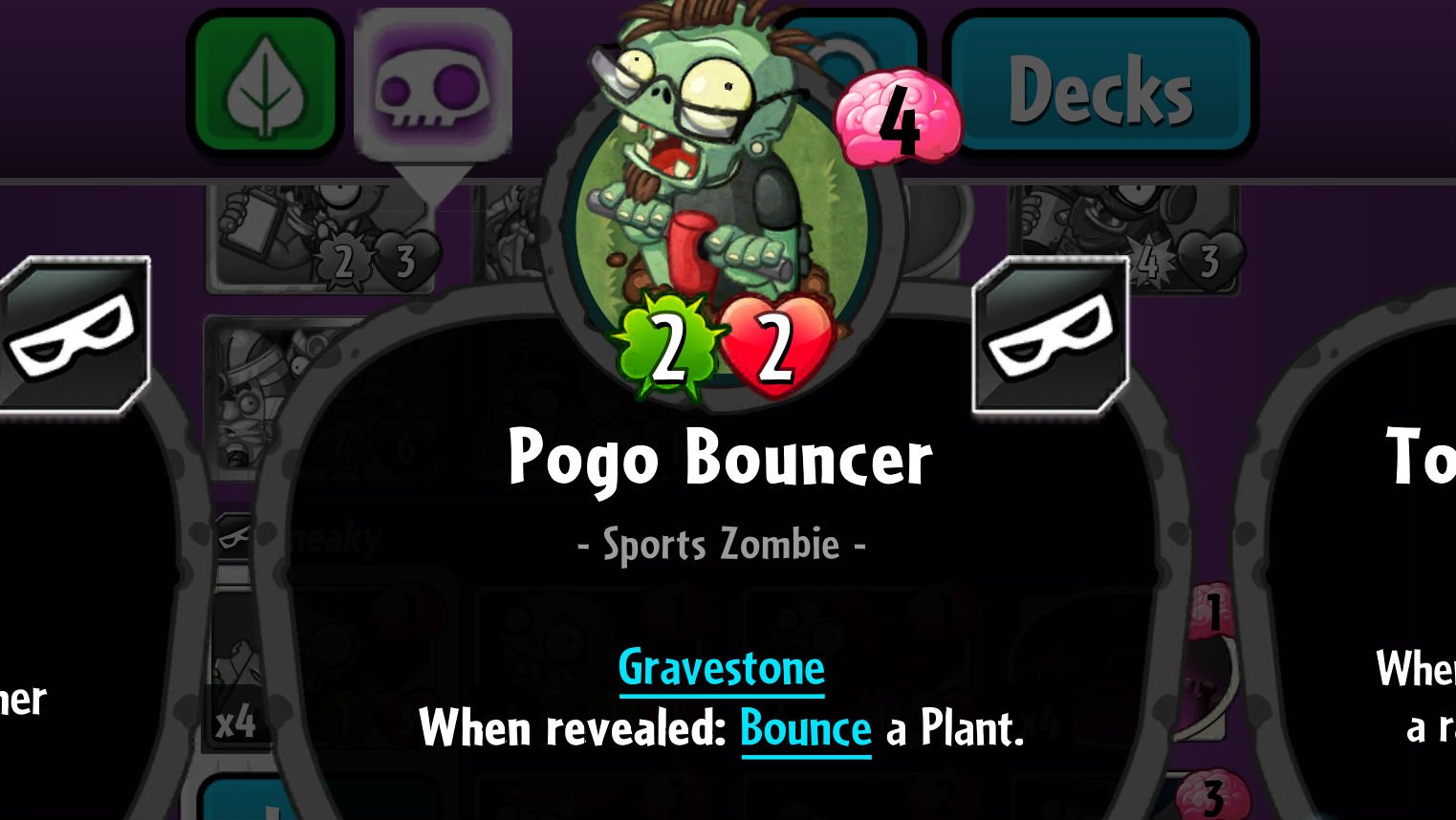 Plants vs. Zombies Heroes Pogo Bouncer