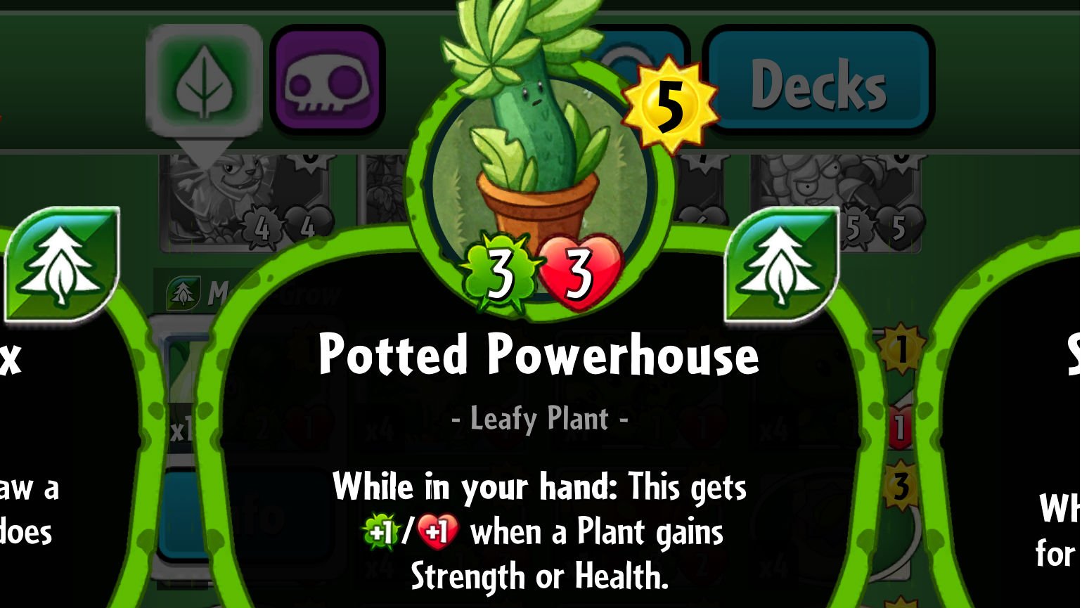 Plants vs. Zombies Heroes Potted Powerhouse