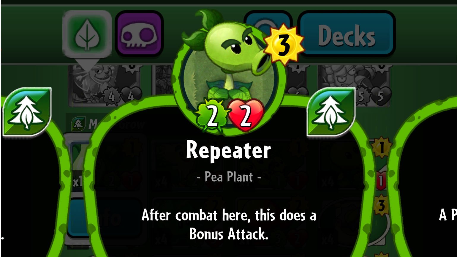 Plants vs. Zombies Heroes Repeater