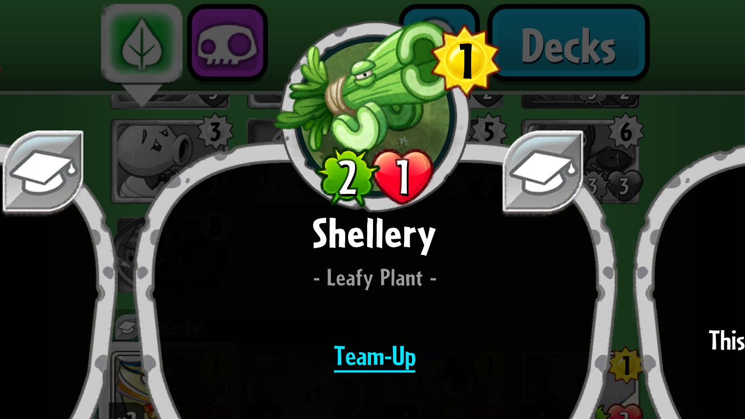 Plants vs. Zombies Heroes Shellery